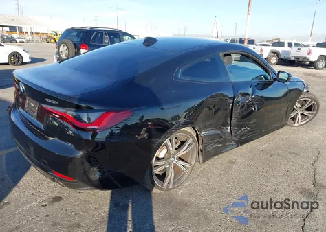 2021 BMW 430I z USA, uszkodzony, nr VIN WBA53AP07MCG02925